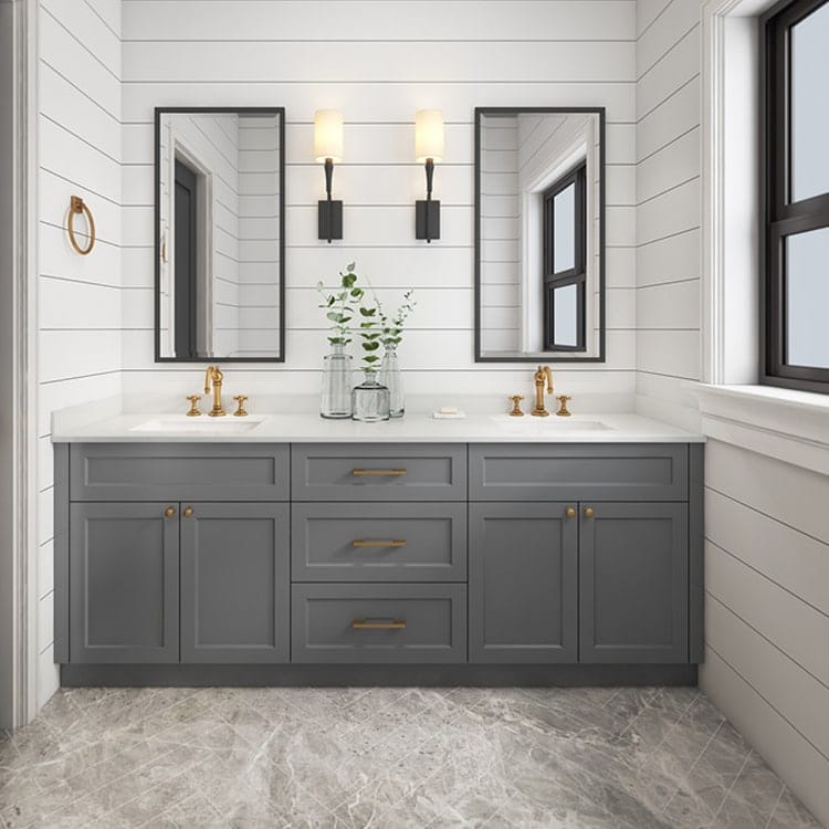 High quality new design wooden bathroom cabinet 1 Bathroom Visualizer