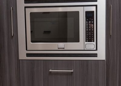 Microwave Base Modern Euro Kitchen Cabinets