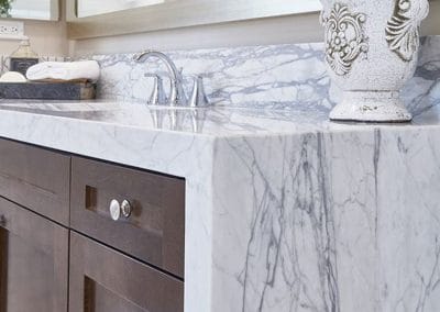 Marble Bianco Venatino Install 31 Marble Counter Top