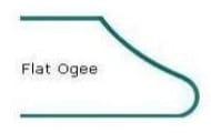 10 Flat Ogee Quartz Counter Tops